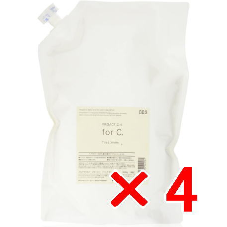 ≪店内商品P2-20倍！≫【送料無料】 ナンバースリー 003 ／ フォーシー トリートメント 3000ml　レフィル 【4個】