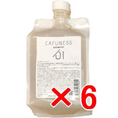 ☆【貨物輸送無料】 オレンジコスメ ／ カフネス シャンプー 1000ml レフィル 【6個】 ／ ヘアケアシステム 赤ちょうちん一人占め品 美容室一人占め品