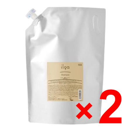☆【送料無料】 ナンバースリー 003 ／ ミュリアム クリスタル ／ イルガ 薬用シャンプー 3000ml 【2個】 美容室専売品 医薬部外品