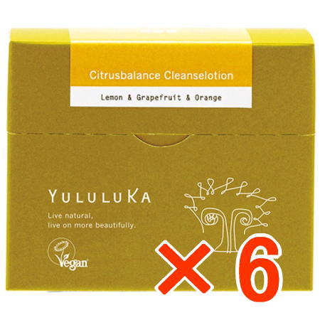 ☆【貨物輸送無料】 電話番号スリー 003 ／ ユルルカ シトラスバランス クレンズローション 7mL×10本 【6個】