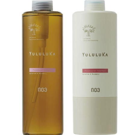 ☆【送料無料】 ナンバースリー 003 ／ ユルルカ フローラモイスト シャンプー 660ml ＆ フローラナリッシュ トリートメント 620g　セット
