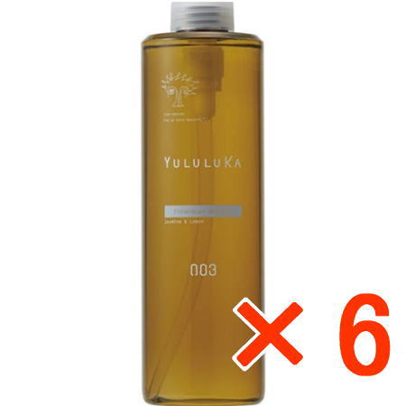 ☆【送料無料】 ナンバースリー 003 ／ ユルルカ フローラルリペア シャンプー 660ml 【6個】