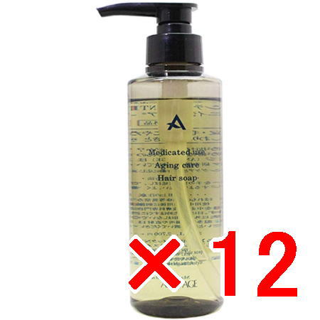☆【送料無料】 コスメック ／ アンテージ 薬用エイジングケア ヘアソープ 300ml 【12個】　シャンプー 美容室専売品｜B.B ／ BEAUTY.BEAUTY