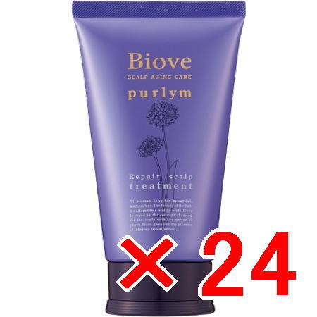 ☆【貨物輸送無料】 デミコスメティクス ／ Biove ビオーブ ピュリム リペアスキャルプトリートメント 240g 【24個】