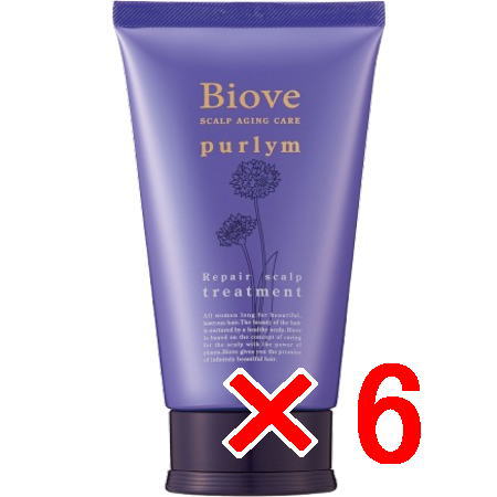 ☆【貨物輸送無料】 デミコスメティクス ／ Biove ビオーブ ピュリム リペアスキャルプトリートメント 240g 【6個】