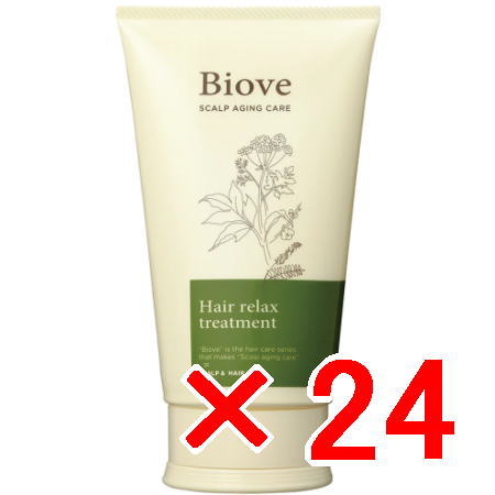 ☆【貨物輸送無料】 デミコスメティクス ／ Biove ビオーブ 髪の毛伸び伸びする 手当て 240g 24個
