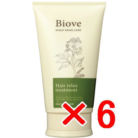 ☆【貨物輸送無料】 デミコスメティクス ／ Biove ビオーブ 髪の毛伸び伸びする 手当て 240g 6個