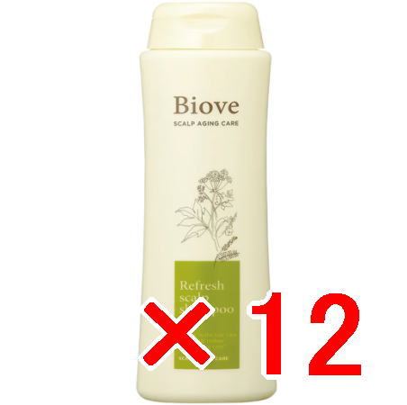 ☆【送料無料】 デミコスメティクス ／ Biove ビオーブ リフレッシュスキャルプ シャンプー 250ml　12個
