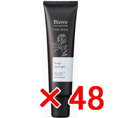 ☆【貨物輸送無料】 デミコスメティクス ／ Biove ビオーブ 四分子 メン スキャルプパックジェル 150g 【48個】