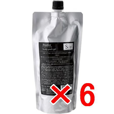 ☆【送料無料】 デミコスメティクス ／ Biove ビオーブ フォー メン スキャルプパックジェル 450g 【6個】