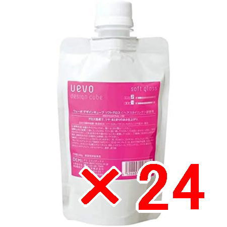 ☆【送料無料】 デミコスメティクス ／ ウェーボ デザインキューブ ／ ソフトグロス 200g　24個　グロス