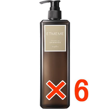 ≪店内商品P2-20倍！≫【送料無料】 ナプラ ／ エミーム ボリュームアップ シャンプー 500ml 【6個】