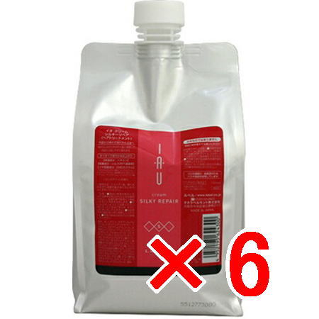 ☆【送料無料】 ルベル ／ イオ クリーム シルキーリペア ヘアトリートメント　1000mL リフィル / LebeL 【6個】