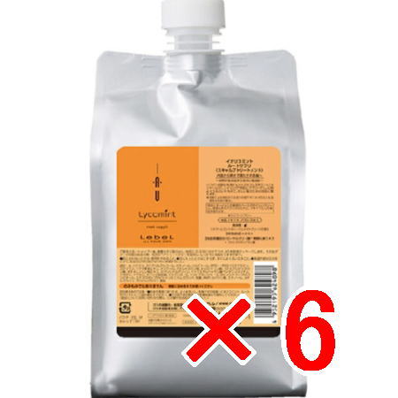 ☆【送料無料】 ルベル ／ イオリコミント ルートサプリ 1000mL 【6個】　スキャルプトリートメント