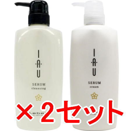 ☆【送料無料】 ルベル ／ イオセラム クレンジング 600mL ＆ クリーム 600mL　2セット　シャンプー＆トリートメント｜B.B ／ BEAUTY.BEAUTY