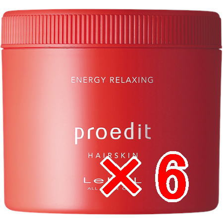 ☆【送料無料】 ルベル ／プロエディット ヘアスキン エナジーリラクシング 360g 【6個】