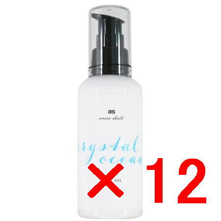 ☆【貨物輸送無料】 トレンツ ／ アミノシールド クリスタルオーシャンヘアオイル  100ml 【12個】