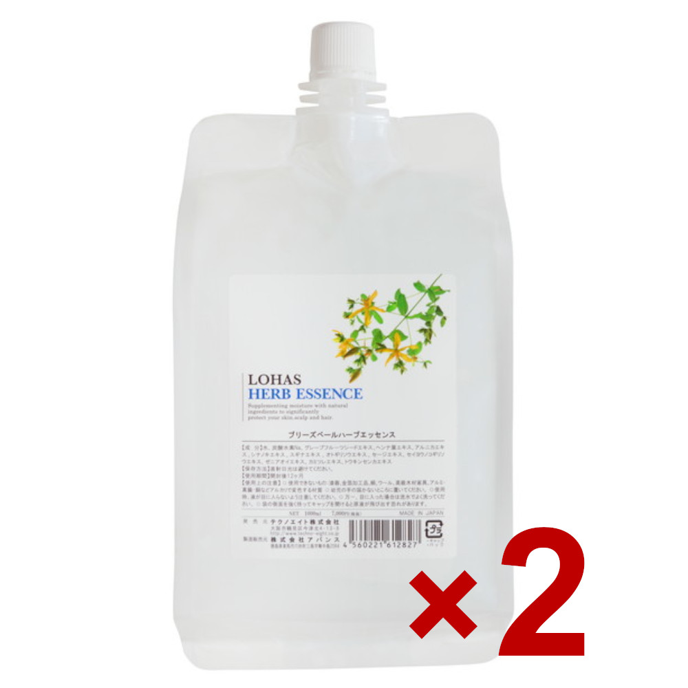 ☆【貨物輸送無料】 テクノエイト ／ ロハスハーブエッセンス 1000ml 【2個】