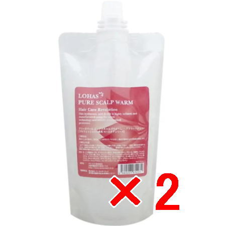 ☆【送料無料】 テクノエイト ／ ピュアスキャルプウォーム 400ml 【2個】
