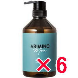 ≪店内商品P2-20倍！≫【送料無料】 アリミノ arimino ／ アリミノメン スカルプケア シャンプー 680ml 【6個】