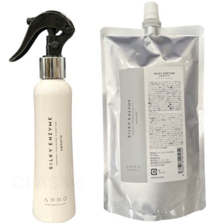 ≪店内商品P2-20倍！≫【送料無料】 ビーファースト ／ アプロ APRO シルキーエンザイム スムース 150ｍL ＆ 300mL　セット　 アフター・トリートメント