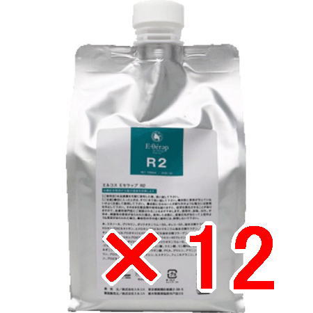 ☆【貨物輸送無料】 エルコス ELLCOS ／ Eセ一回り R2 1000mL 【12個】／ 高役立つこと取り持ち役剤が髪の毛の甚だしいを取り戻すことします。（マレはたご屋酸重合体組みあわせる） ／ かばい立て剤 トリー