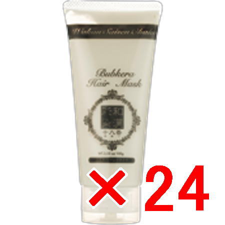 ☆【送料無料】 日本グランデックス 和漢彩染 十八番 バブケラ ヘアマスク 100g 【24個】