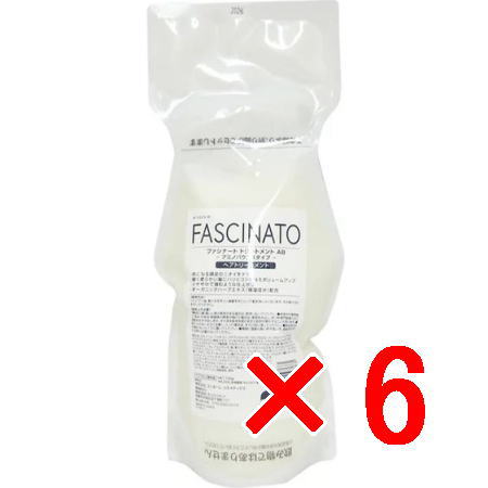 ☆【送料無料】 フィヨーレ FIOLE ／ ファシナート トリートメントAB アミノバウンスタイプ 700g リフィル 【6個】 美しいボリュームのある髪へ導く｜B.B ／ BEAUTY.BEAUTY