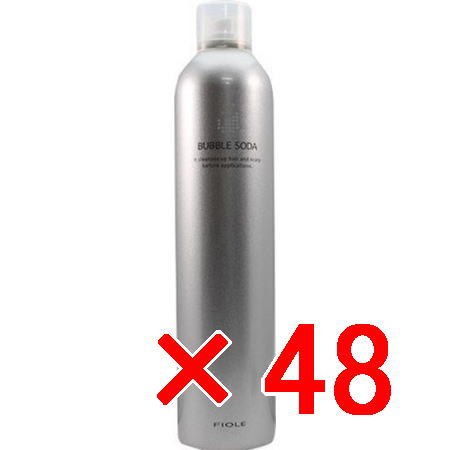 ☆【貨物輸送無料】 フィヨーレ FIOLE ／ 砂上の楼閣炭酸ソーダ 350g 【48個】 スカルプケア