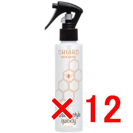 ☆【貨物輸送無料】 フィヨーレ FIOLE ／ キアロ 髪の毛お水 150ml 【12個】  洗い流さない整髪剤
