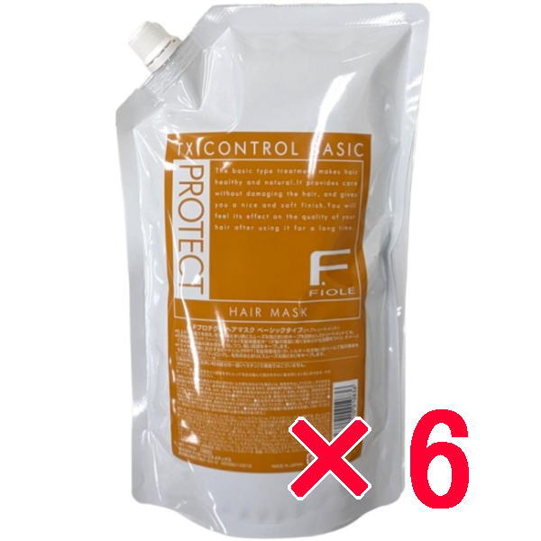 ☆【送料無料】 フィヨーレ FIOLE Fプロテクト ベーシックマスク 1000ml  リフィル【6個】