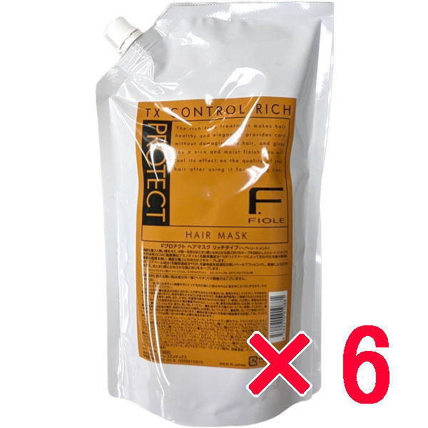 ☆【貨物輸送無料】 フィヨーレ FIOLE F防護 分限者恍ける  1000ml  リフィル【6個】