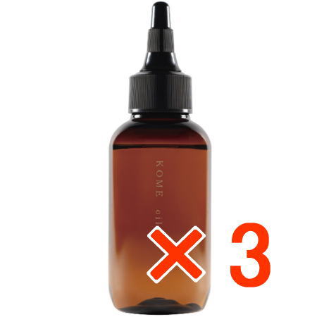 ☆【送料無料】 ナッシュ ／ ナチュラル米オイル 100ml 【3個】