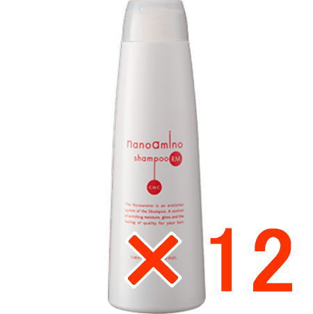 ≪店内商品P2-20倍！≫【送料無料】 ニューウェイジャパン ／ ナノアミノ シャンプー RM 250ml 【12個】