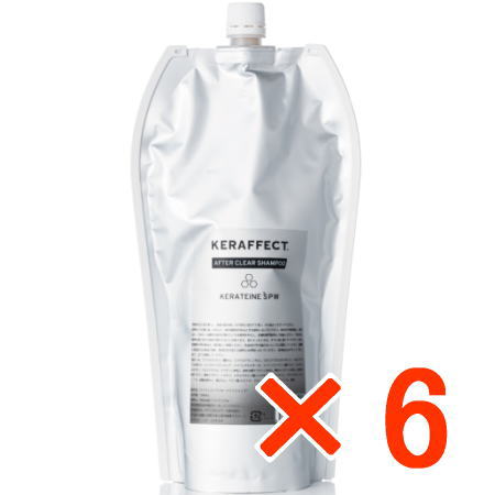 ☆【送料無料】 ケラフェクト KERAFFECT アフタークリアシャンプー 1000ml 【6個】