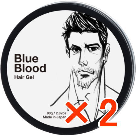 ≪店内商品P2-20倍！≫【送料無料】 アワーズ ／ ブルーブラッド ヘアジェル 80g 【2個】