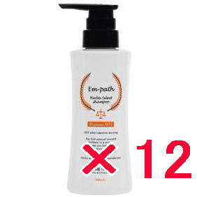 ☆【送料無料】 コラボプロ ／ Em-path Herba シャンプー WN ポンプ 300ml 【12個】　Em-path Herba Select Shampoo WN　軽