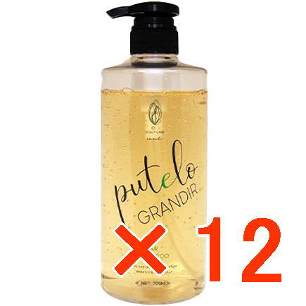 ☆【送料無料】 プテロ putelo ／ AR シャンプー グランディール 700ml 【12個】／ スカルプシャンプー ／ フレッシュな植物エキス