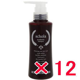 ☆【送料無料】 コラボプロ ／ アカデミック スコラ イデアシリーズ スコラアカデミックシャンプー 300ml 【12個】/ Schola ACADEMIC SHAM