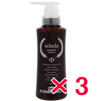 ☆【送料無料】 コラボプロ ／ アカデミック スコラ イデアシリーズ スコラアカデミックシャンプー 300ml 【3個】/ Schola ACADEMIC SHAM