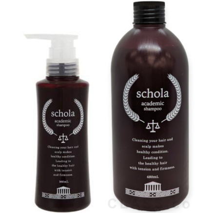 ☆【送料無料】 コラボプロ ／ アカデミック スコラ イデアシリーズ スコラアカデミックシャンプー 300ml ＆ 480ml ボトル セット / Schola ACADEMIC SHAMPOO