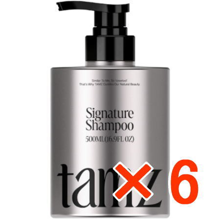 ☆【貨物輸送無料】 タムズ 書き判 シャンプー 500ml 【6個】 tamz 日本初舞い降りるの韓国コスメブランド
