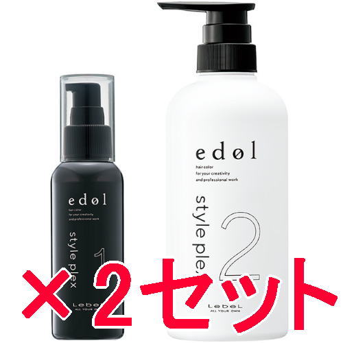 ☆【貨物輸送無料】 ルベル ／ エドル 表現スタイルプレックス 1 100ml ＆ 2 500ml 2仕掛ける／ LebeL  ／ 養毛剤