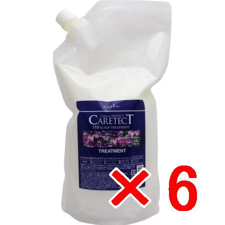 ☆【送料無料】 ナプラ ／ケアテクト HB スキャルプトリートメント 1200g レフィル　【6個】