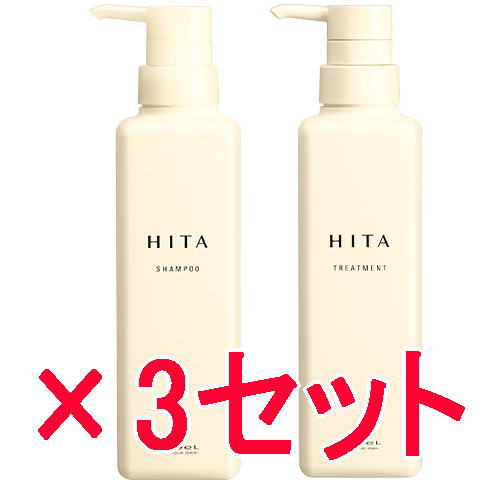 ☆【貨物輸送無料】 ルベル ／ ヒタ シャンプー 400ml ＆ 手当て 400ml  3仕掛ける
