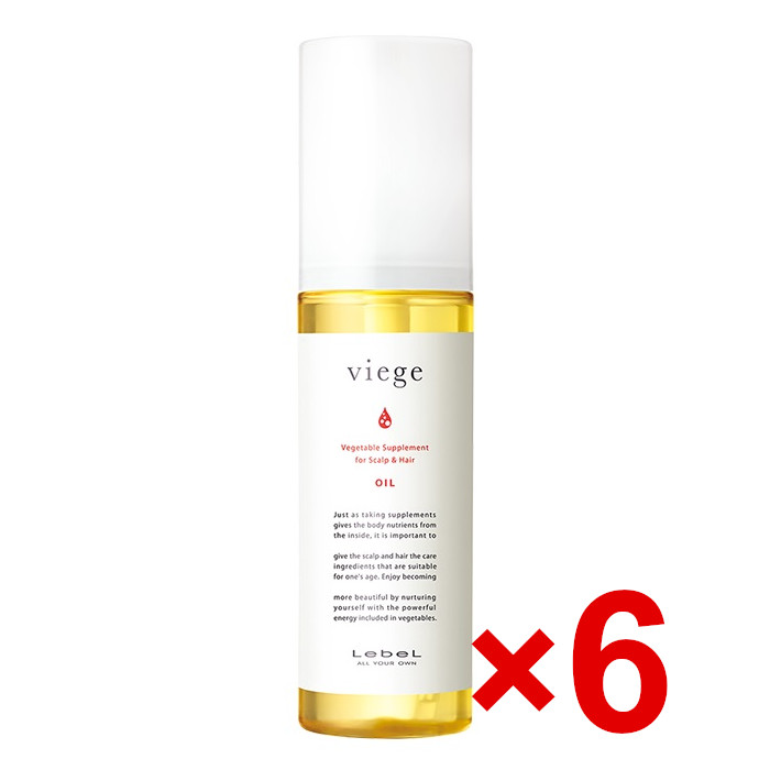 ☆【送料無料】 ルベル / ヴィージェ オイル 90mL 【 6個】/ LebeL
