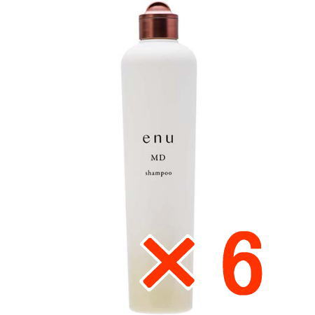 ≪店内全商いものP2-20倍!≫【貨物輸送無料】 ナカノ ／ エヌ シャンプー MD 300ml 【6個】 ヘアケア・スタイリング-シャンプー
