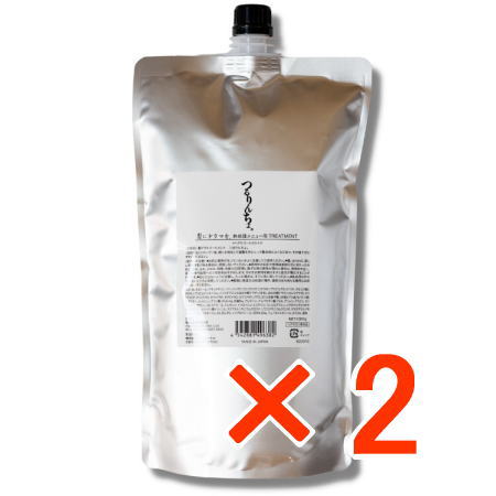 ☆【送料無料】 髪にドラマを。髪ドラトリートメント つるりんちょ。 1000g 【2個】