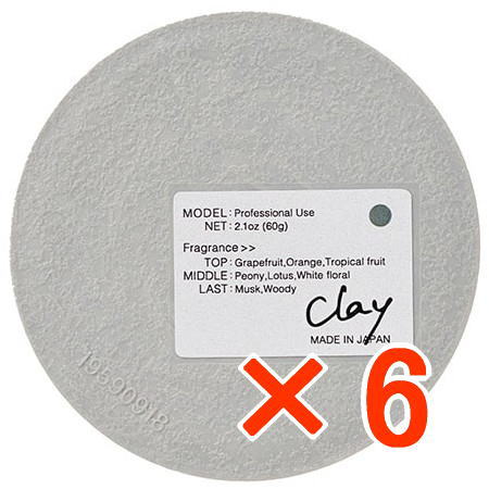 ☆【貨物輸送無料】 ナカノ ／ モデニカ 美術 粘土  60g 【6個】