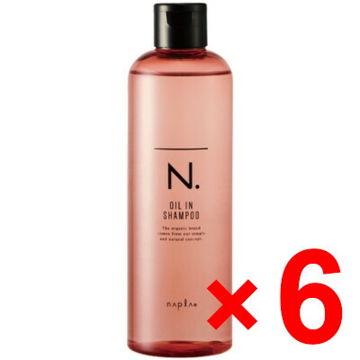 ☆【送料無料】 ナプラ ／ N. エヌドット オイルイン シャンプー 300ml 【6個】　フルーティーフローラルの香り